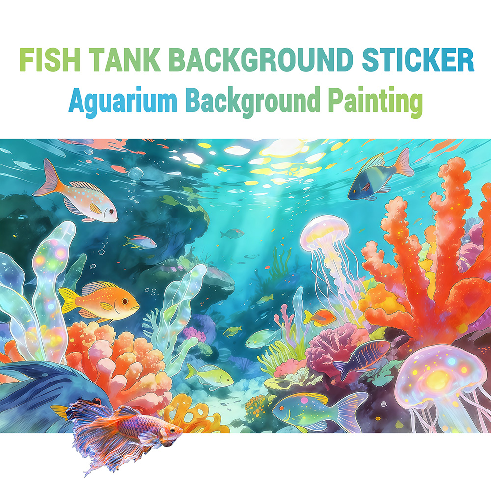 Aquarium Fish Of The World - Фон для аквариума, фон для рыбьего