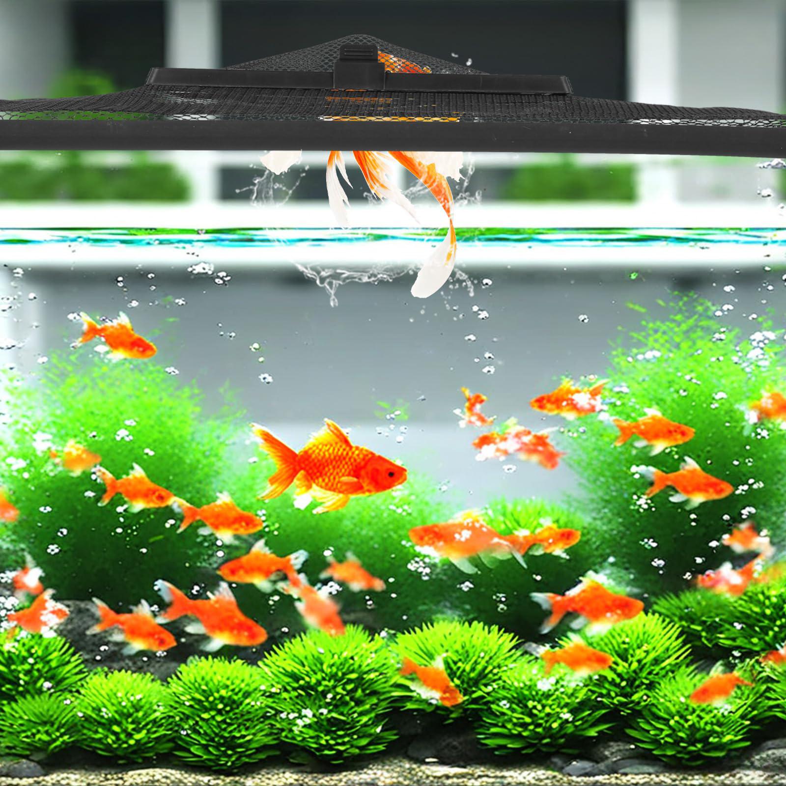 Aquarium Fish Jump Guard - Защитная сетка-кожух для крышки аквариума, предотвращающая