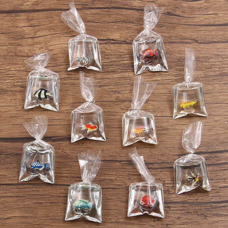 Aquarium Fish Colorful - Реалистичные подвески из смолы в виде