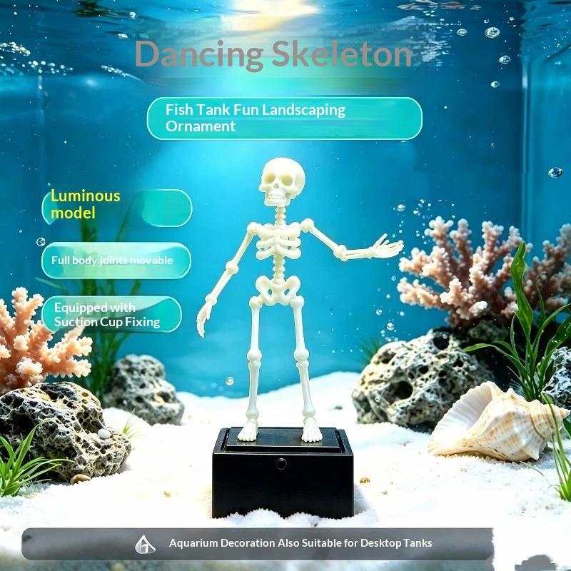 Aquarium Fish Sale - Хит продаж: 3D-печатный танцующий скелет-аэратор для