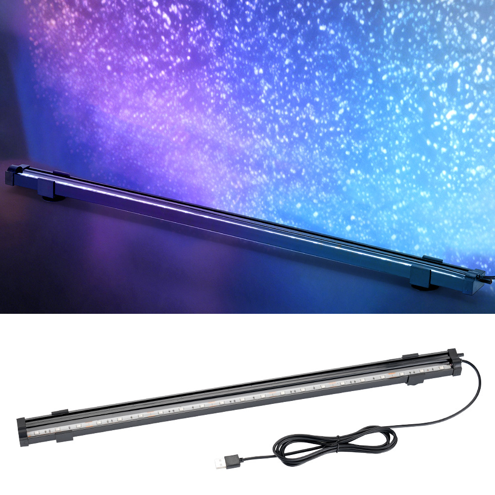 Aquarium Fish Colorful - USB LED-лампа для аквариума с пузырьками