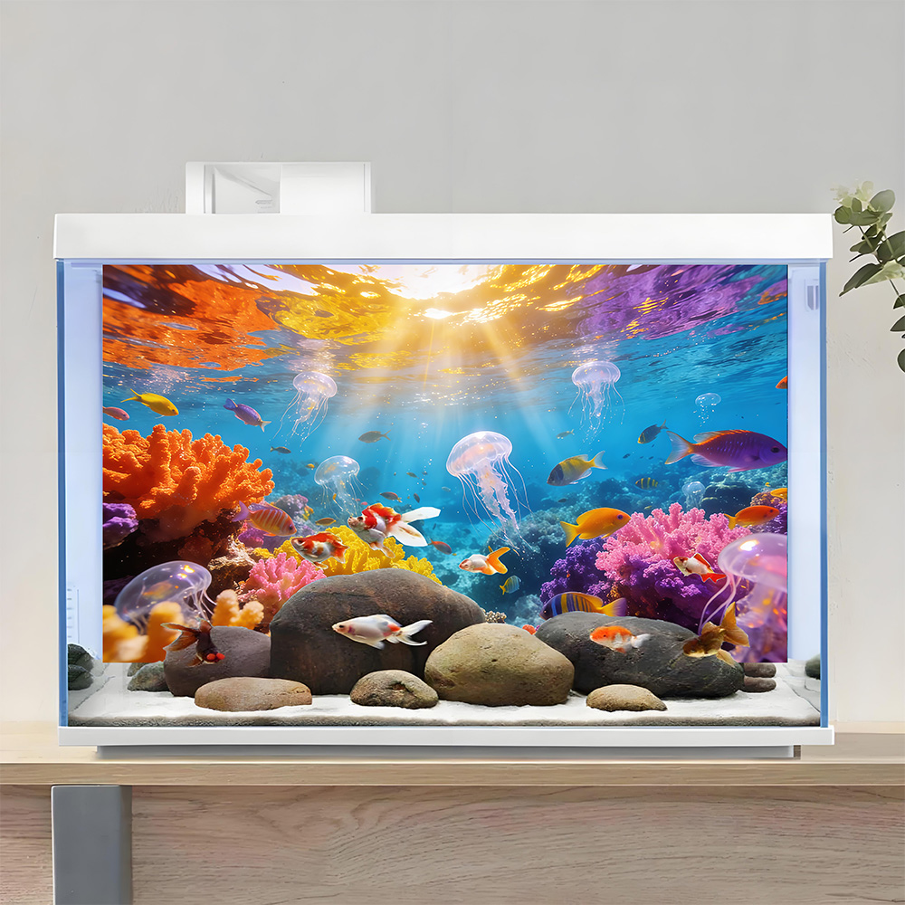 Подводный мир, фоновая картина – обзор и цена Aquarium Fish Of The World