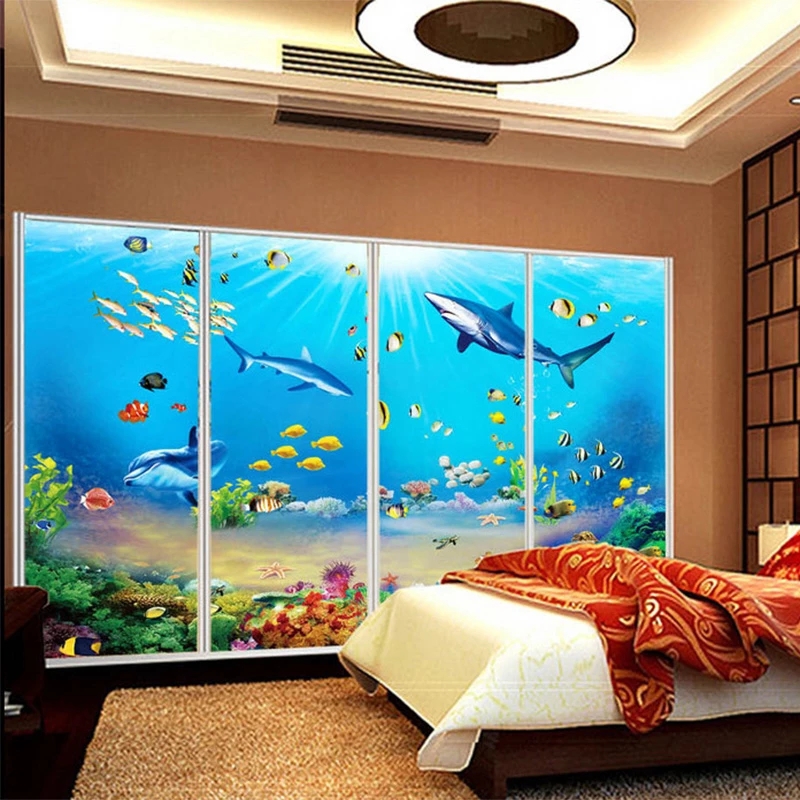 Индивидуальные обои HD с изобр – обзор и цена Aquarium Fish Restaurant