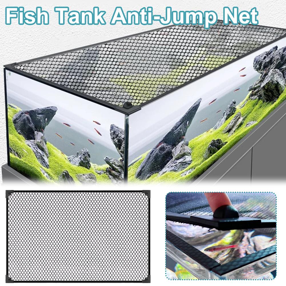 Магнитная сетка-крышка для акв – обзор и цена Aquarium Fish Jump Guard