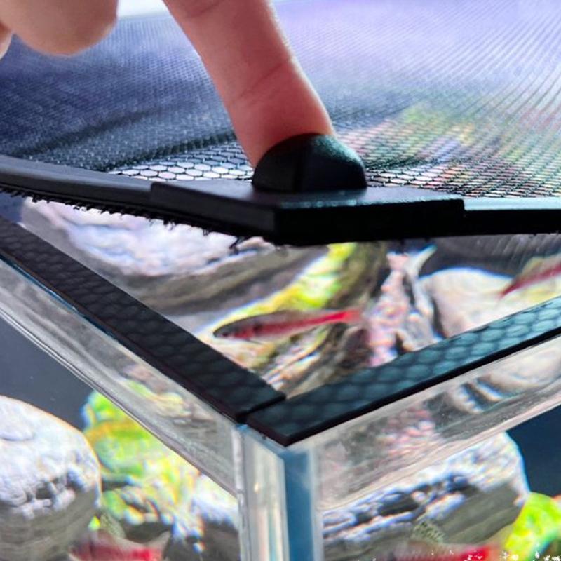 Магнитная сетка-крышка для акв – обзор и цена Aquarium Fish Jump Guard
