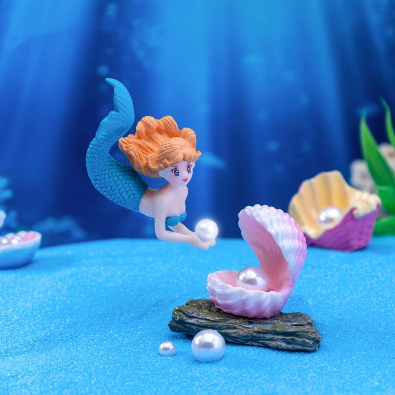 Набор из 4 пластиковых миниатю – обзор и цена Aquarium Fish Real