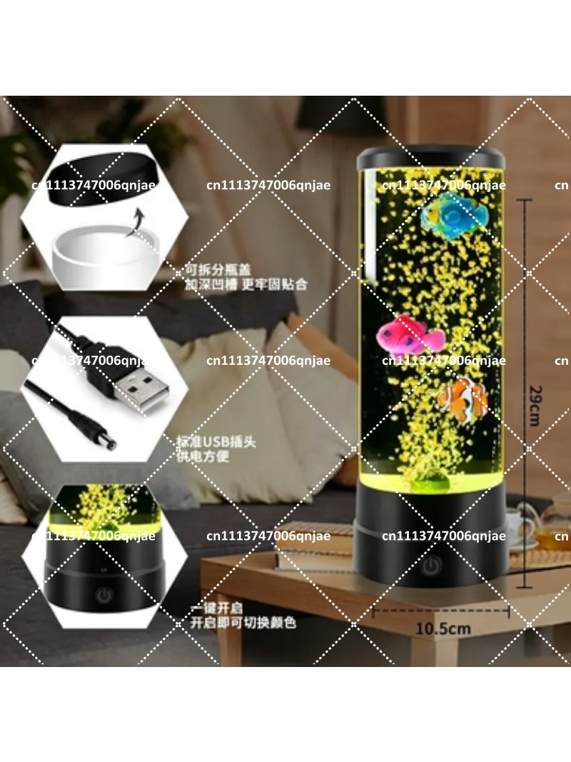 Симуляционный LED-аквариум с м – обзор и цена Aquarium Fish Colorful